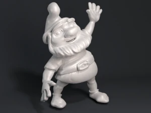 smiling gnome 3D Print Model