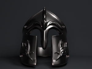3d griffin helmet ring 3Dプリントモデル