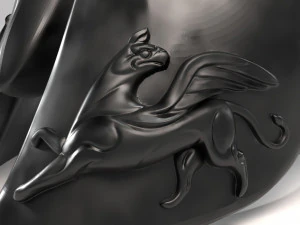 3d griffin helmet ring 3D Print Model