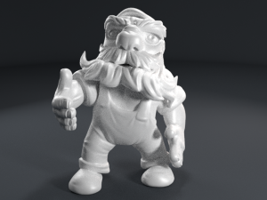 strong gnome Modelo de Impressão 3D