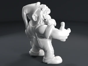 strong gnome 3D Print Model