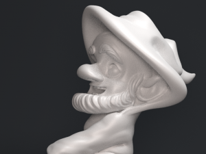 gnome with an ax 3D Print Model