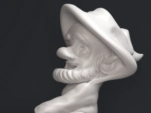 gnome with an ax 3D Print Model