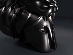 3d pendant hercules helmet Model do druku 3D