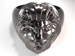 lion ring for 3d printing model Model Cetak 3D