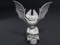 Sculpture of a funny vampire 3D Model