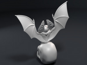 sculpture of a funny vampire 3D प्रिंट मॉडल