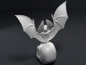 sculpture of a funny vampire 3D Print Model
