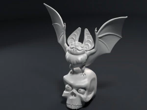 sculpture of a funny vampire 3D Print Model