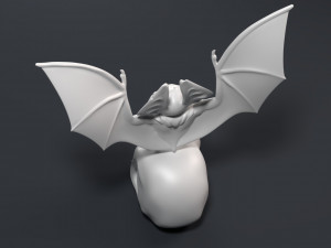 sculpture of a funny vampire 3D प्रिंट मॉडल