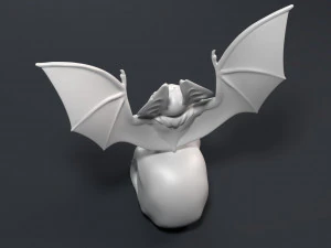 sculpture of a funny vampire 3D Print Model