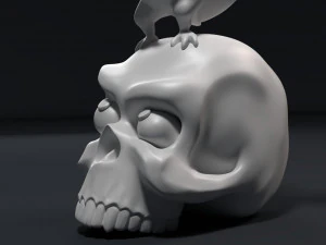 sculpture of a funny vampire 3D Print Model