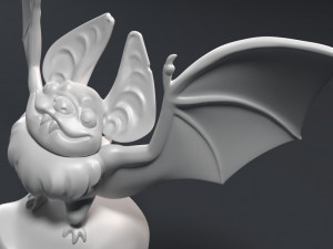 sculpture of a funny vampire 3D प्रिंट मॉडल