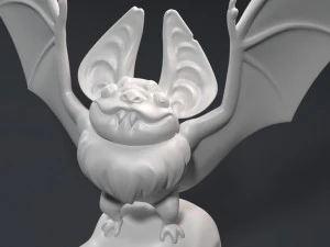 sculpture of a funny vampire 3D Print Model