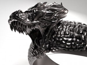 dragon ring 3D 打印模型