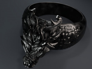 dragon ring 3D 打印模型
