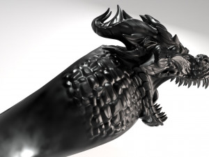 dragon ring 3D 打印模型
