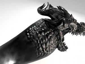 anello del drago Modello di stampa 3D