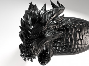 dragon ring 3D 打印模型