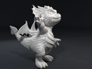 kid dragon figurine 3D Print Model