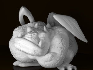 funny gargoyle 3D-printmodel