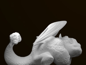 funny gargoyle 3D-printmodel