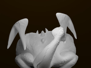 funny gargoyle 3D-printmodel