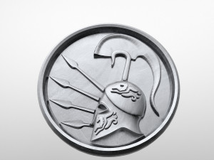 3d pendant spartan helmet 3D Print Model
