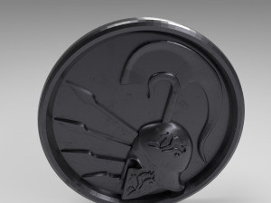 3d pendant spartan helmet Model Cetak 3D