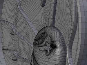 3d pendant spartan helmet Model Cetak 3D