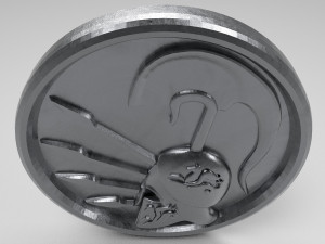 3d pendant spartan helmet Model Cetak 3D