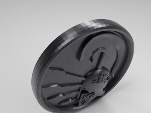 3d pendant spartan helmet Model Cetak 3D
