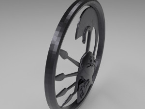 3d pendant spartan helmet easy Model Cetak 3D