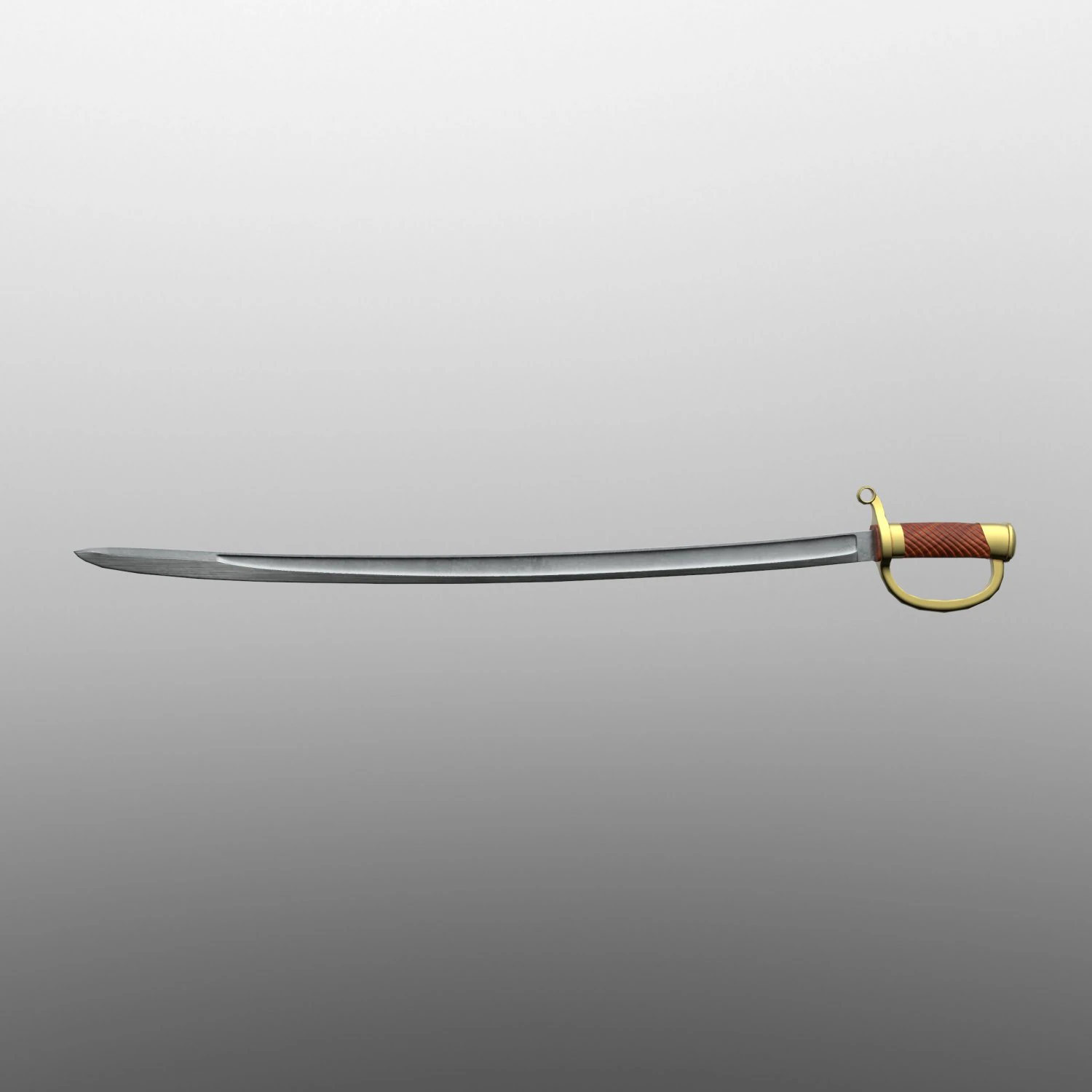 saber 3D Model .c4d .max .obj .3ds .fbx .stl .blend