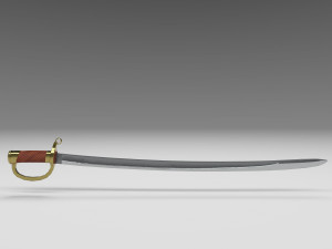saber 3D Model