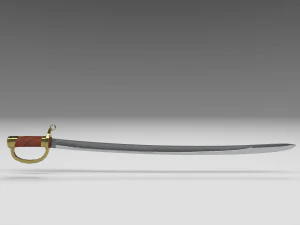 saber 3D Model
