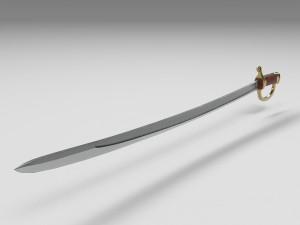 saber 3D Model