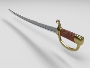saber 3D Model