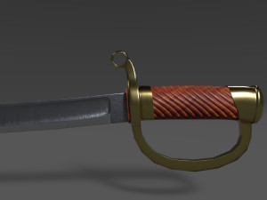 saber 3D Model