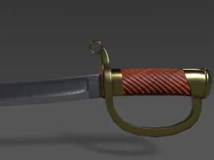 saber 3D Model