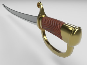 saber 3D Model