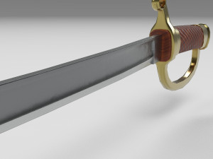 saber 3D Model