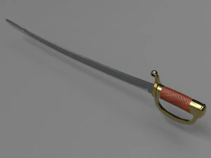 saber 3D Model