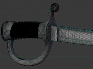 saber 3D Model