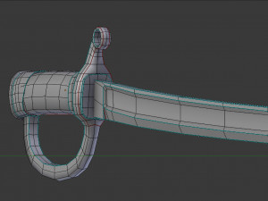 saber 3D Model