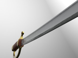 saber 3D Model