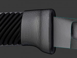 russian cossack shashqua saber 3D Model
