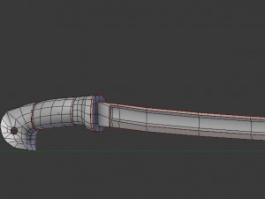 russian cossack shashqua saber Model 3D