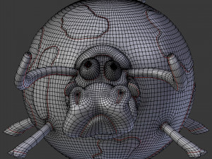 bull christmas ball Modèle 3D