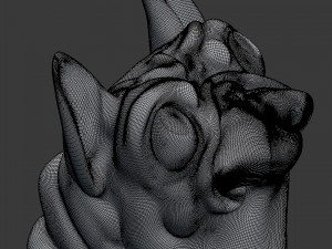 funny french bulldog 3d print model Modelo de Impressão 3D